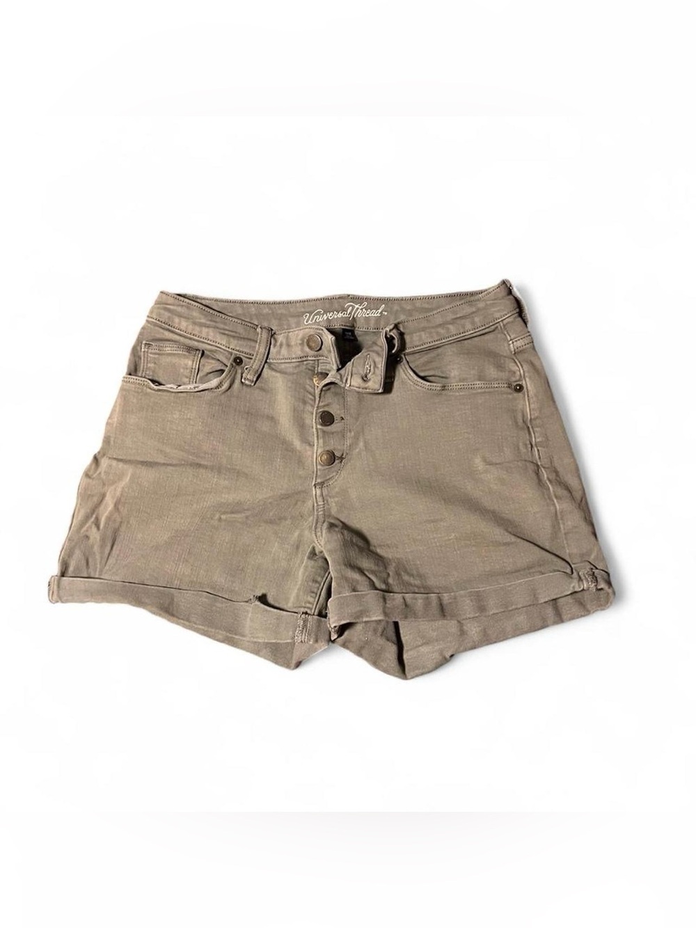 Universal Thread High-Rise Cuffed Jean Shorts